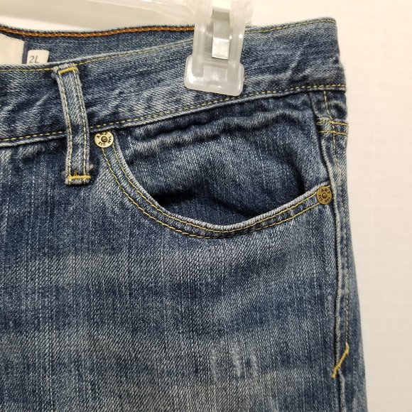 Abercrombie & Fitch jeans 2L Long Tall Erin straight skinny distressed low rise - Picture 4 of 16